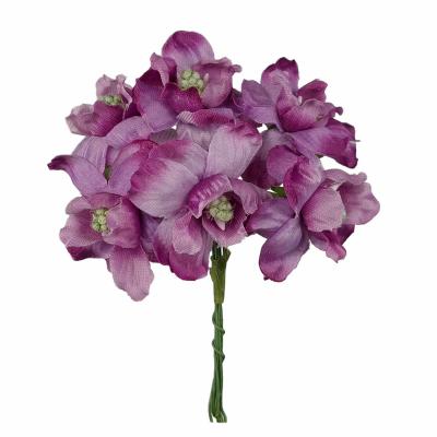 FIORE IN TESSUTO CON PISTILLI Ø 4 CM 36 PEZZI