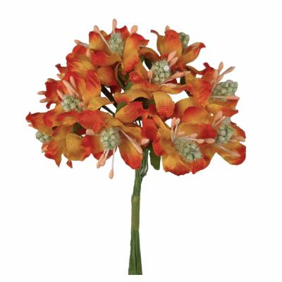 FIORE IN TESSUTO CON PISTILLI Ø 3 CM 72 PEZZI