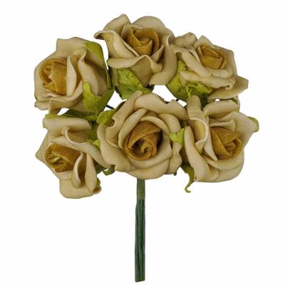 ROSA ARTIFICIALE IN POLIFOAM Ø 2,5 CM 72 PEZZI