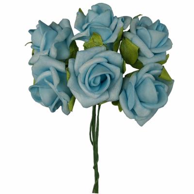 ROSA ARTIFICIALE IN POLIFOAM Ø 2,5 CM 72 PEZZI