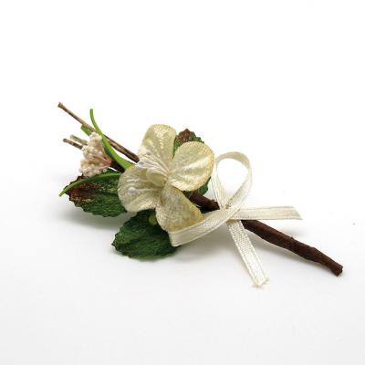 PICK FIORE IN VELLUTO CON PISTILLI LUNGHEZZA 8 CM 10 PEZZI