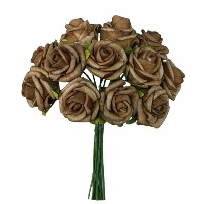 ROSA ARTIFICIALE IN POLIFOAM Ø 1,5 CM 72 PEZZI