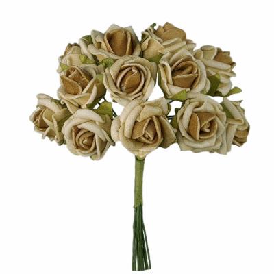 ROSA ARTIFICIALE IN POLIFOAM Ø 1,5 CM 72 PEZZI