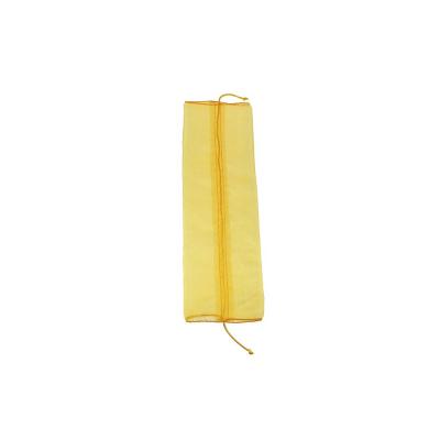 SACCHETTO TUBOLARE IN ORGANZA CON TIRANTE 32X11 CM 10 PEZZI