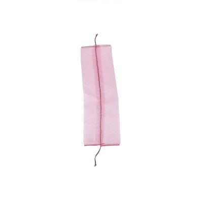 SACCHETTO TUBOLARE IN ORGANZA CON TIRANTE 32X11 CM 10 PEZZI