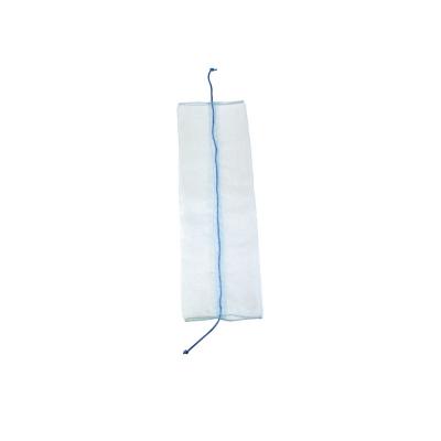 SACCHETTO TUBOLARE IN ORGANZA CON TIRANTE 32X11 CM 10 PEZZI