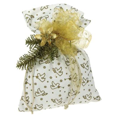 SACCO IN COTONE "ANGELI" 20X30 CM 10 PEZZI
