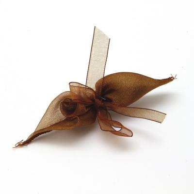 SACCHETTO CONO MONOCONFETTO IN ORGANZA CON NASTRO DI CHIUSURA LUNGHEZZA 10 CM 100 PEZZI