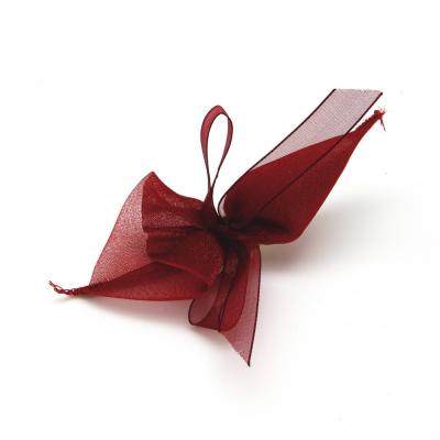 SACCHETTO CONO MONOCONFETTO IN ORGANZA CON NASTRO DI CHIUSURA LUNGHEZZA 10 CM 100 PEZZI