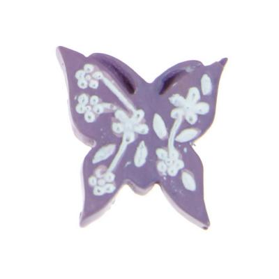 FARFALLA DIPINTA Ø 2,5 CM 12 PEZZI