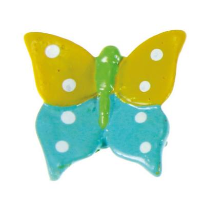 FARFALLA DIPINTA Ø 2,5 CM 12 PEZZI