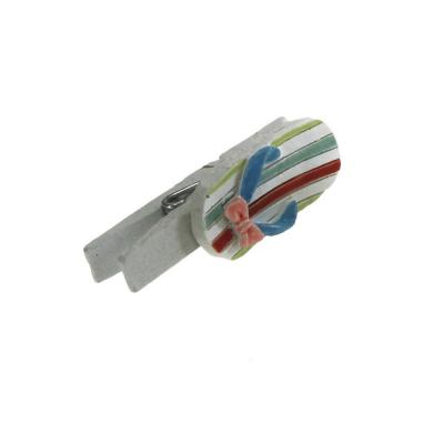 DECORAZIONE MOLLETTA MARE Ø 4,5 CM 10 PEZZI