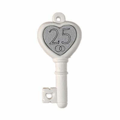 DECORAZIONE CHIAVE 25° PZ 20