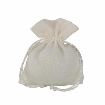 SACCHETTO IN TESSUTO CON TIRANTE 10X14 CM 10 PEZZI