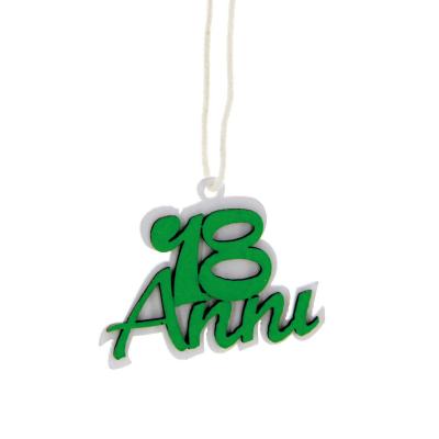 DECORAZIONE 18 ANNI Ø 5,5 CM 10 PEZZI