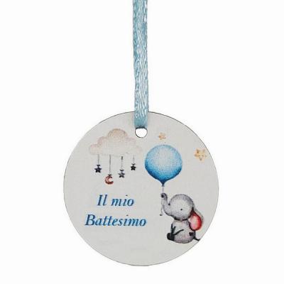 DECORAZIONE MIO BATTESIMO Ø 4 CM  20 PEZZI