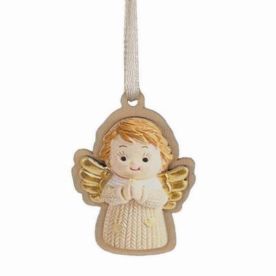 DECORAZIONE  ANGIOLETTO ALTEZZA 5 CM 10 PEZZI 