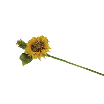 GIRASOLE A RAMO IN TESSUTO LUNGHEZZA 42 CM 6 PEZZI