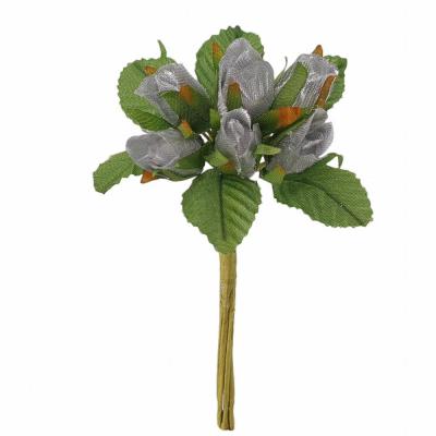 ROSA IN TESSUTO Ø 1,5 CM 36 PEZZI