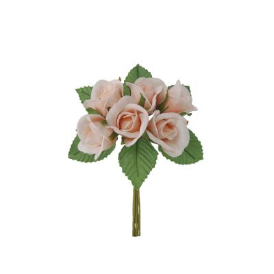 ROSA IN TESSUTO Ø 2,5 CM 36 PEZZI