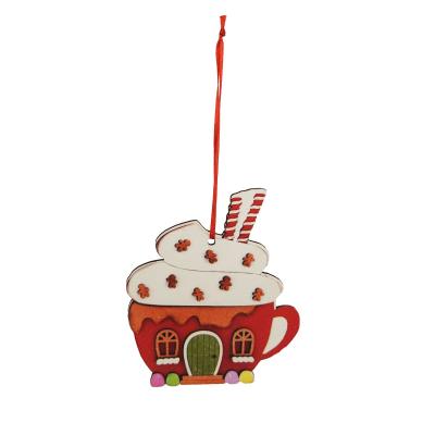 DECORAZIONE TAZZA Ø 12 CM 6 PEZZI