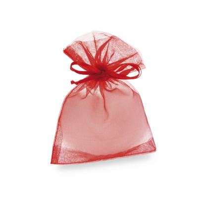 SACCHETTO IN ORGANZA CON TIRANTE 10X14 CM 10 PEZZI