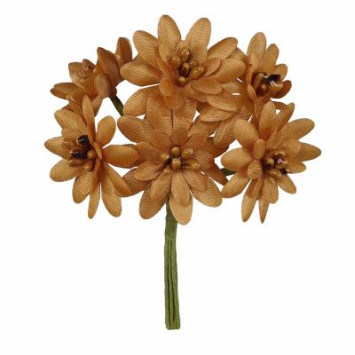 MARGHERITA IN RASO Ø 4 CM 36 PEZZI