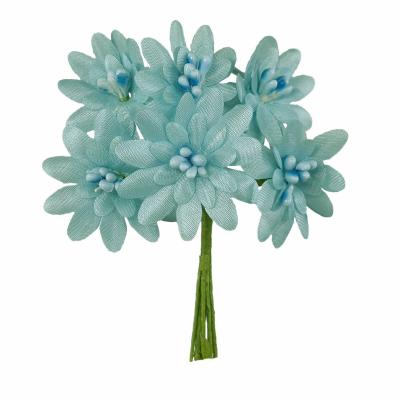 MARGHERITA IN RASO Ø 4 CM 36 PEZZI