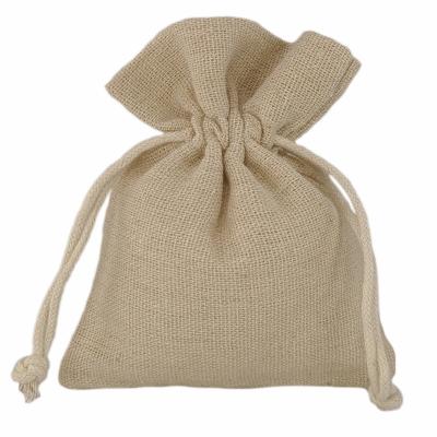 SACCHETTO IN COTONE CON TIRANTE 10X14 CM 10 PEZZI 