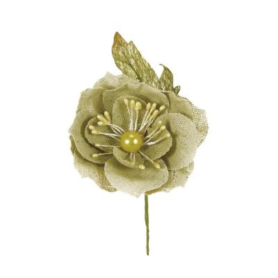 ANEMONE IN COTONE Ø 6 CM 10 PZ