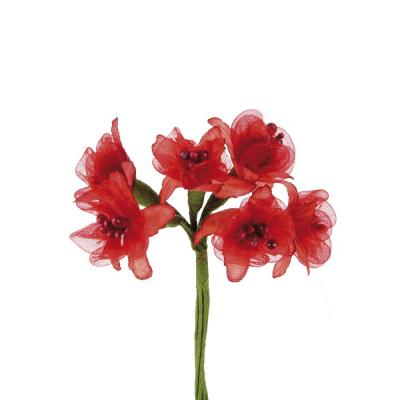 FIORE IN ORGANZA Ø 3 CM 72 PEZZI