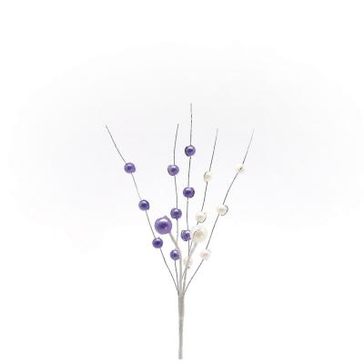 PICK DI BACCHE PERLATE LUNGHEZZA 15 CM 10 PEZZI