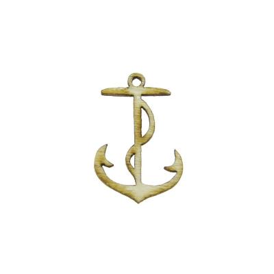 DECORAZIONE ANCORA Ø 3 CM 30 PEZZI