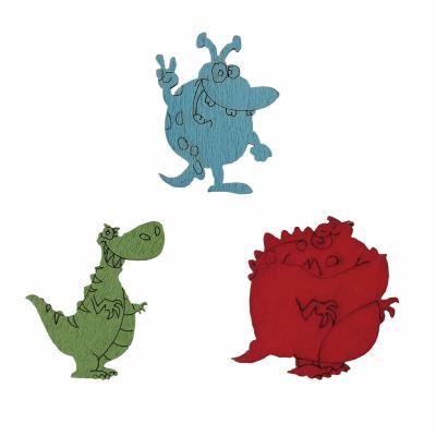 DECORAZIONE MONSTERS ASSORTITI IN 3 MODELLI Ø 3 CM 30 PEZZI