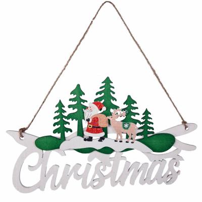 DECORAZIONE NATALIZIA DA APPENDERE "CHRISTMAS" Ø 23 CM 36 PEZZI