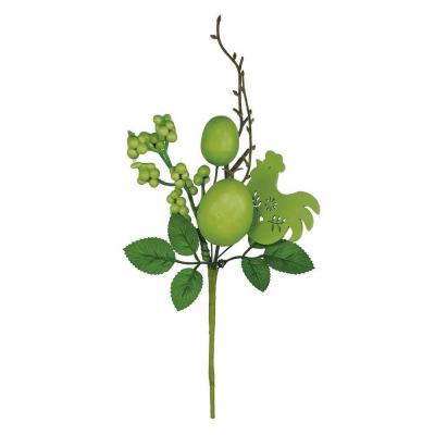 PICK PASQUA CON GALLINA E UOVA LUNGHEZZA 28 CM 1 PEZZO 