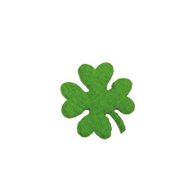 DECORAZIONE QUADRIFOGLIO VERDE Ø 3 CM 30 PZ