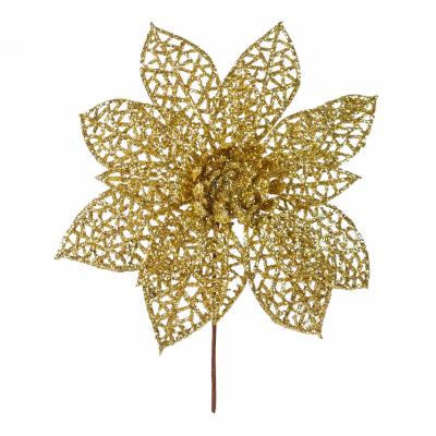 STELLA DI NATALE GLITTER Ø 14 CM 6 PEZZI