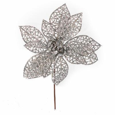 STELLA DI NATALE GLITTER Ø 14 CM 6 PEZZI