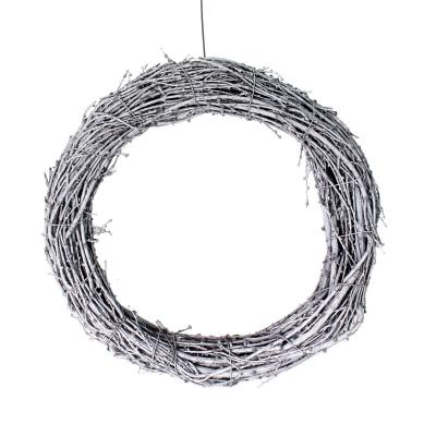 CORONA IN LEGNO Ø 26 CM 24 PEZZI