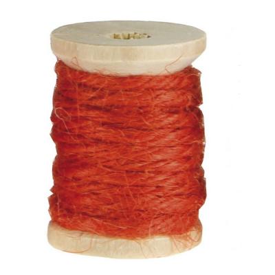 DECORAZIONE ROCCHETTO DI FILO 2X3 CM 12 PEZZI