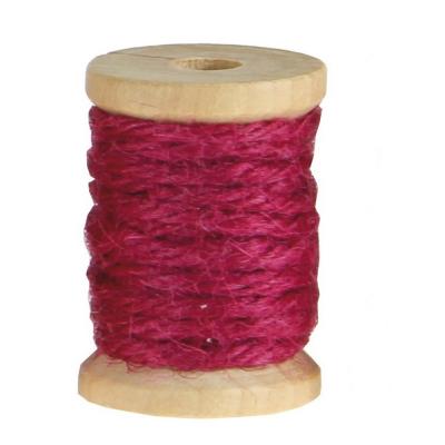 DECORAZIONE ROCCHETTO DI FILO 2X3 CM 12 PEZZI
