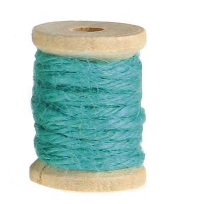 DECORAZIONE ROCCHETTO DI FILO 1X2 CM 12 PEZZI