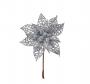 STELLA DI NATALE GLITTER Ø 8 CM 10 PEZZI