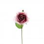 ROSA IN CARTA CON STELO Ø 7 CM LUNGHEZZA 24 CM 8 PEZZI