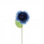 ROSA IN CARTA CON STELO Ø 7 CM LUNGHEZZA 24 CM 8 PEZZI