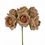 ROSA IN POLIFOAM Ø 4,5 CM 18 PEZZI