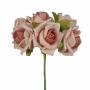 ROSA IN POLIFOAM Ø 4,5 CM 18 PEZZI
