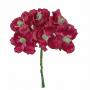 FIORE IN TESSUTO CON PISTILLI Ø 4 CM 36 PEZZI