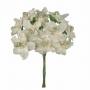 FIORE IN TESSUTO CON PISTILLI Ø 3 CM 72 PEZZI